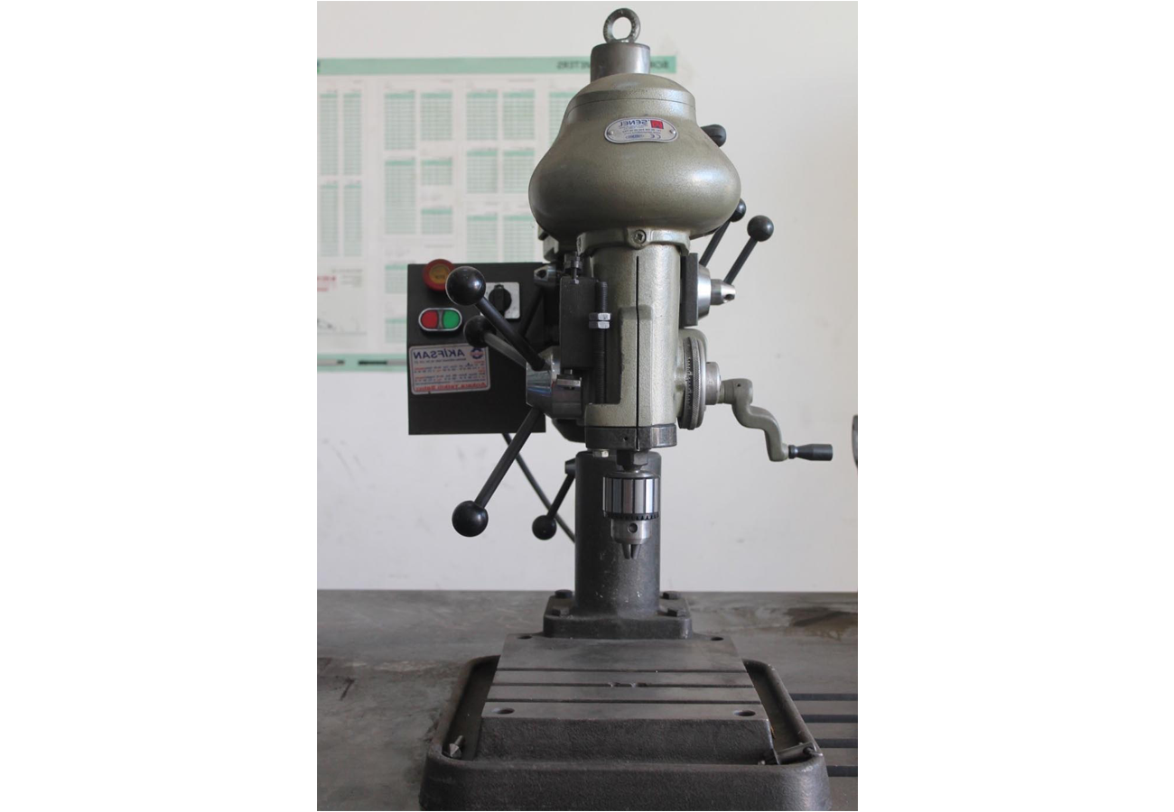 Bench drill and thread cutter